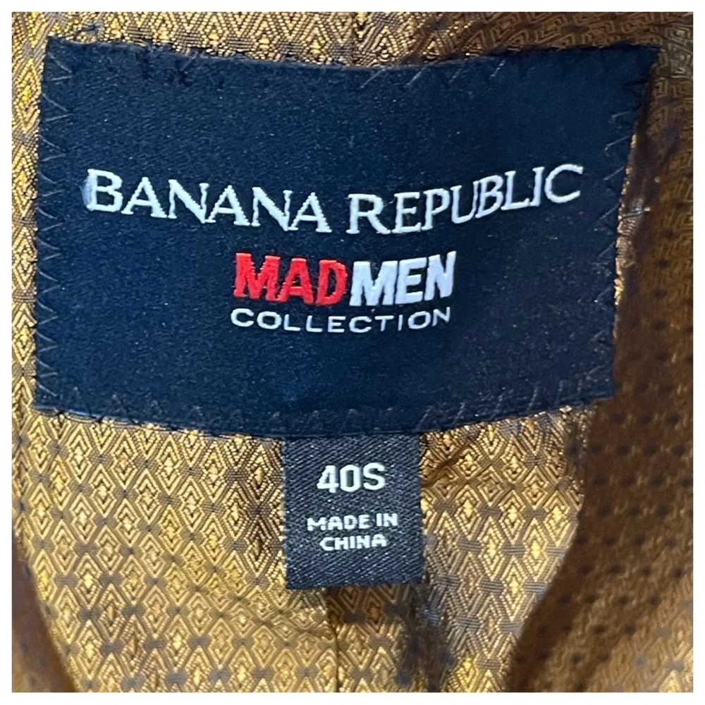 Banana Republic Mad Men Collection 1960s Retro  Plaid